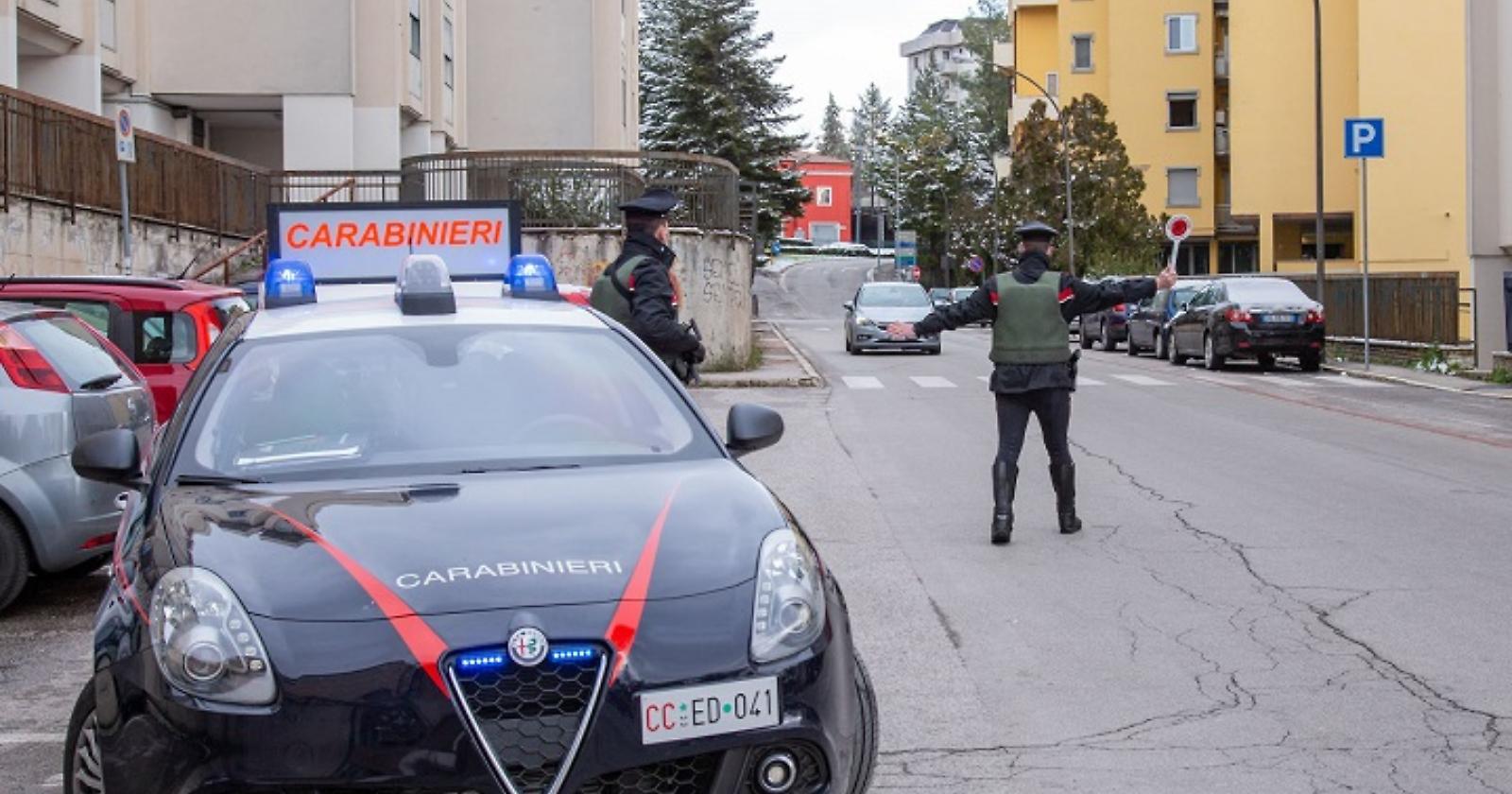 Potenza: 63enne tenta il suicidio, il tempestivo intervento dei Carabinieri evita il peggio