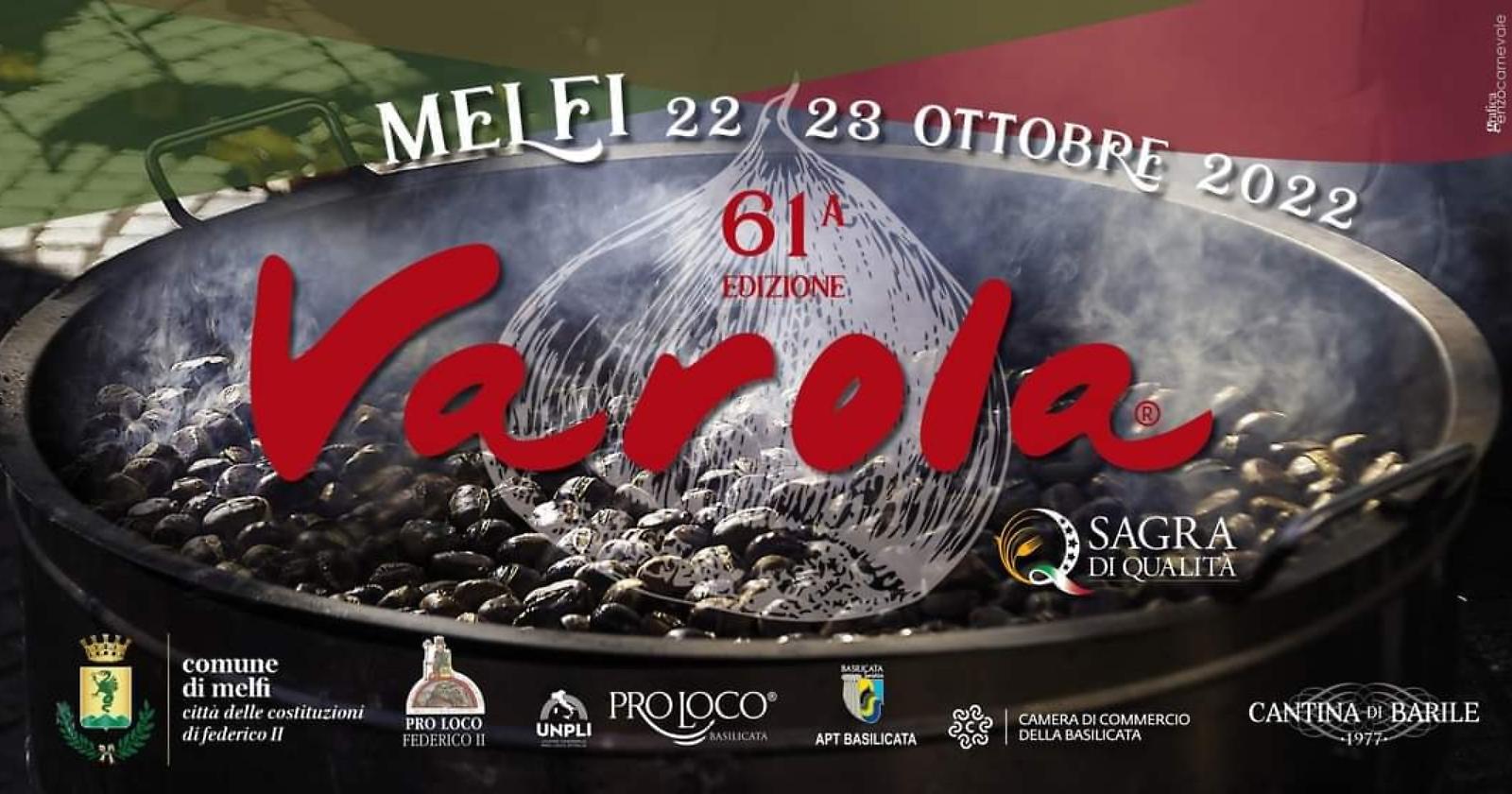 'Varola 2022': a Melfi è tutto pronto per la 61/a edizione della Sagra del Marroncino 