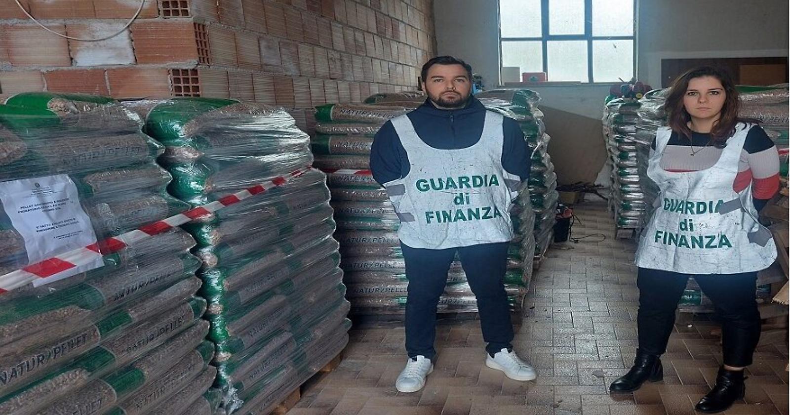 Pellet contraffatto, a nel Potentino l'operazione della Guardia di Finanza 