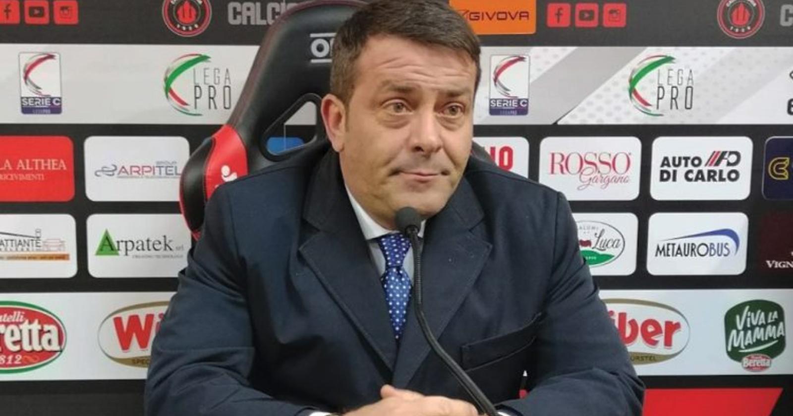 Il presidente del Foggia Calcio, Canonino, garante degli affari di mafia politici e delinquenziali nel Barese