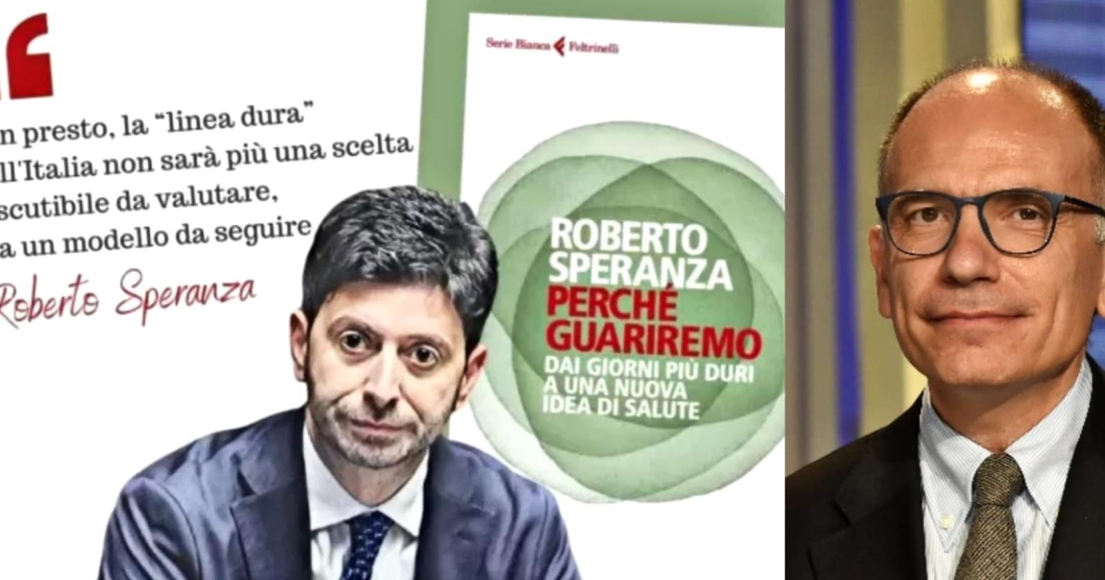 Letta difende Speranza da Meloni e rispolvera il frasario pandemico: "Il liberi tutti è sbagliato"