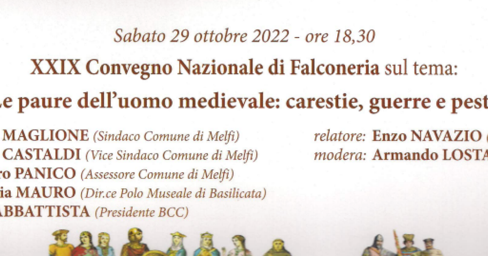 Ecco il programma delle tre Giornate medievali di Melfi: animazione, cortei storici e tanto altro