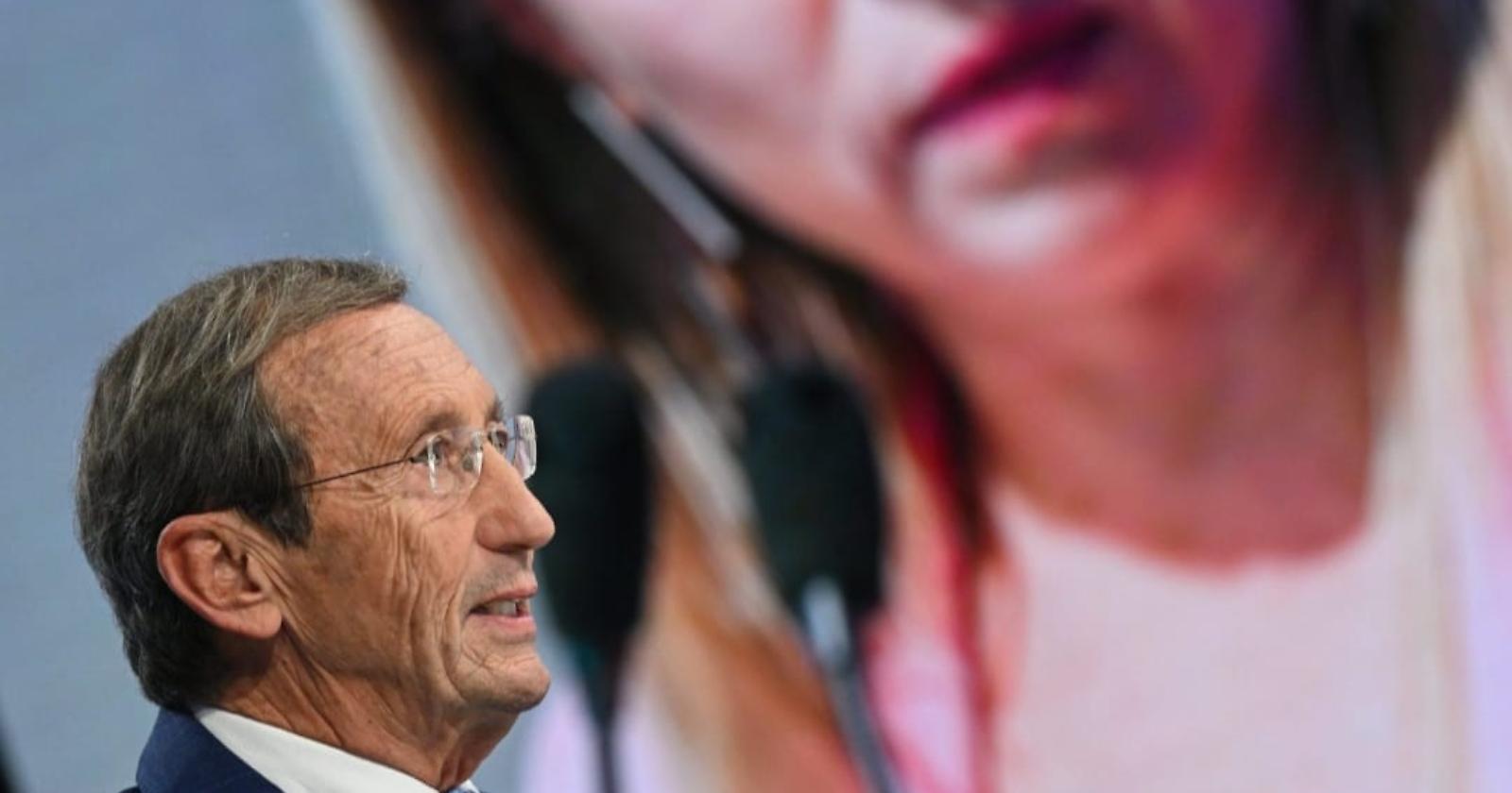 Fini a Mezz'ora in più: "Il simbolo di FdI non è il simbolo del Msi ma di Alleanza Nazionale"