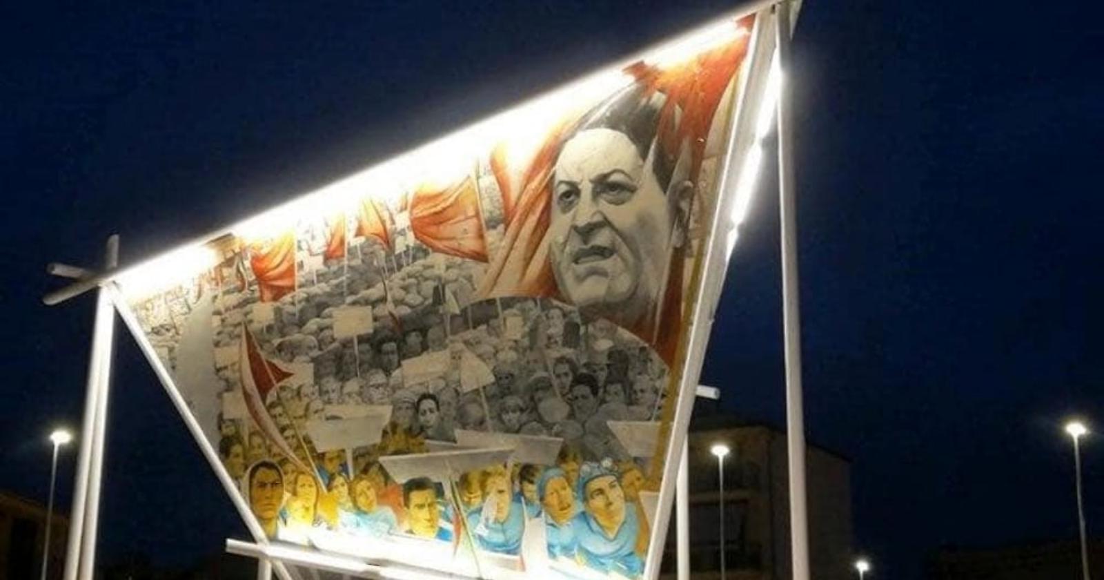 Landini a Cerignola per celebrare con Loredana Capone il 65esimo anniversario della morte di Di Vittorio 