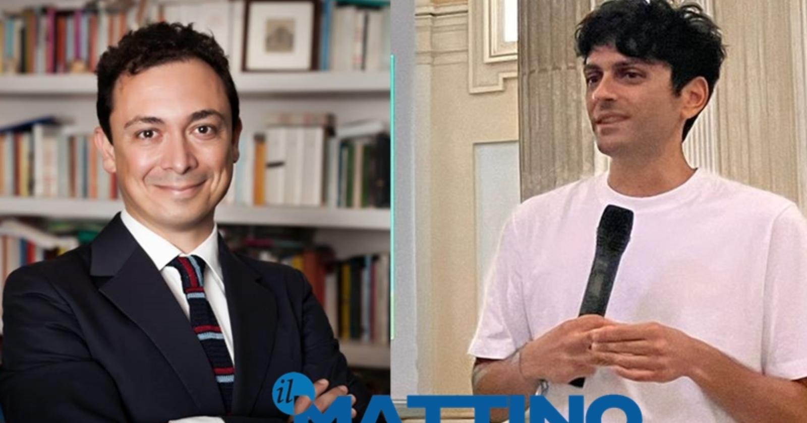 Il gamification designer Fabio Viola e il suo rettore di UniFg, Pier Paolo Limone, premiati speciali al "Franco Cuomo International Award"
