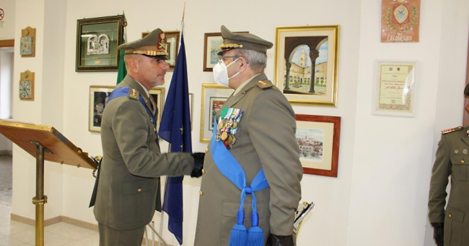 Il Colonnello Ferraro è il primo Ufficiale lucano alla guida del Cme 'Basilicata'