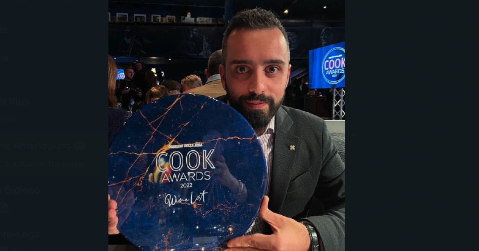 I Cook Award approdano a Matera: il maître del ristorante Vitantonio Lombardo di Matera vince il prestigioso premio 
