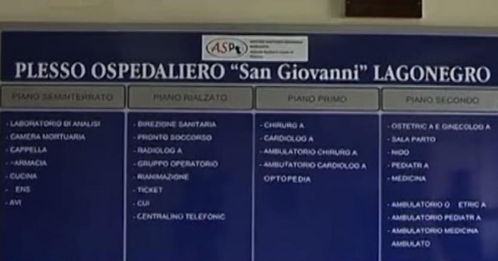 Ospedale di Lagonegro: dalla Giunta regionale le risorse per adeguare il progetto esecutivo