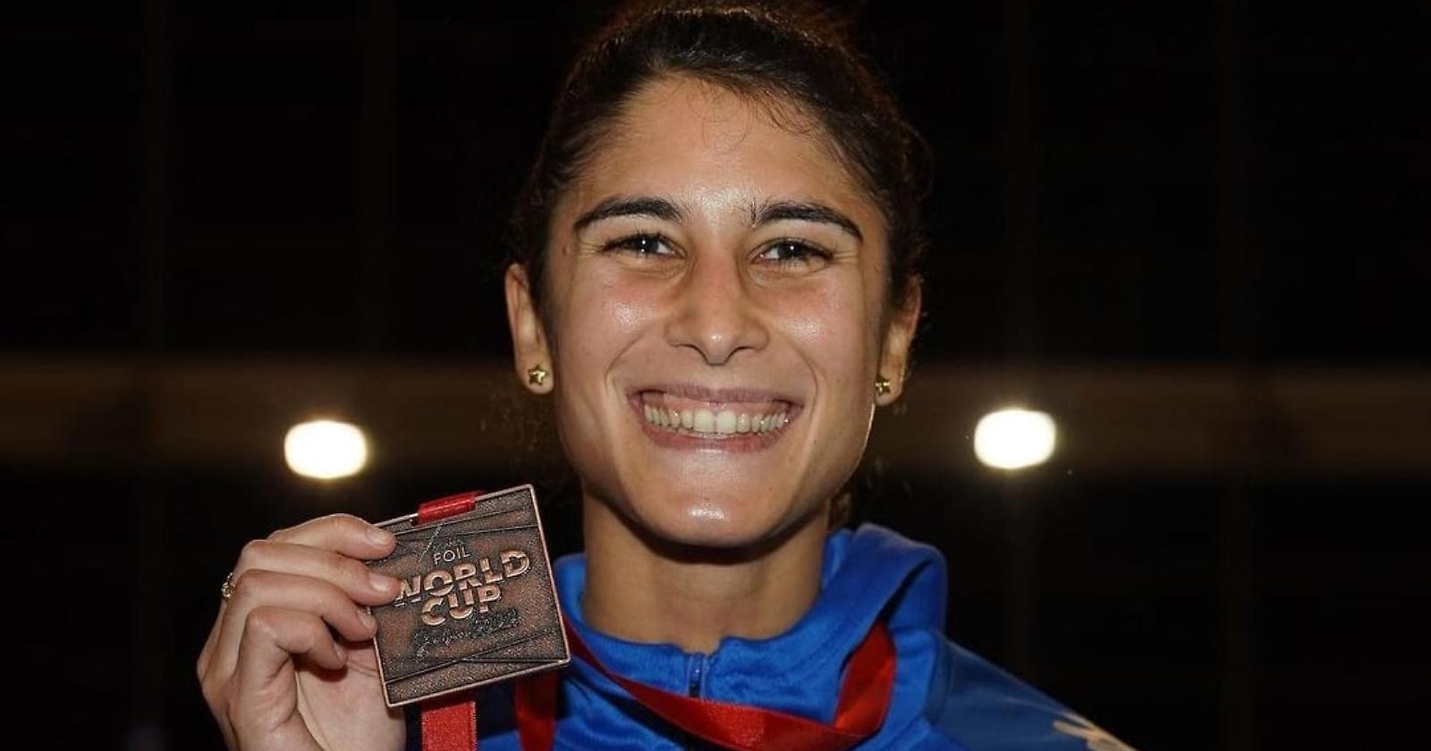 Nella Coppa del mondo del fioretto femminile c'è il podio per la potentina Palumbo: è terza 