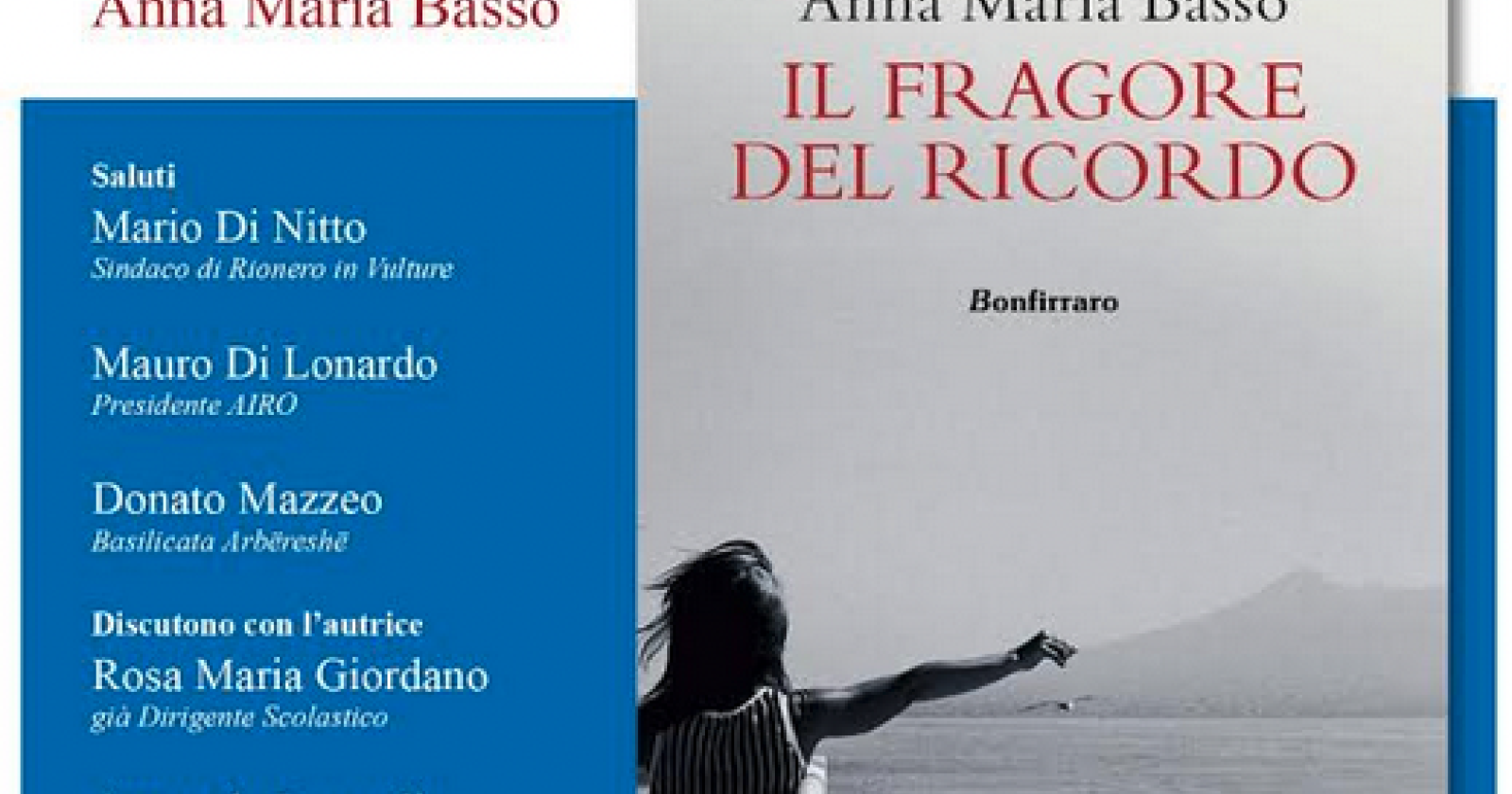 Rionero, il CineClub presenta Il fragore del ricordo di Anna Maria Basso