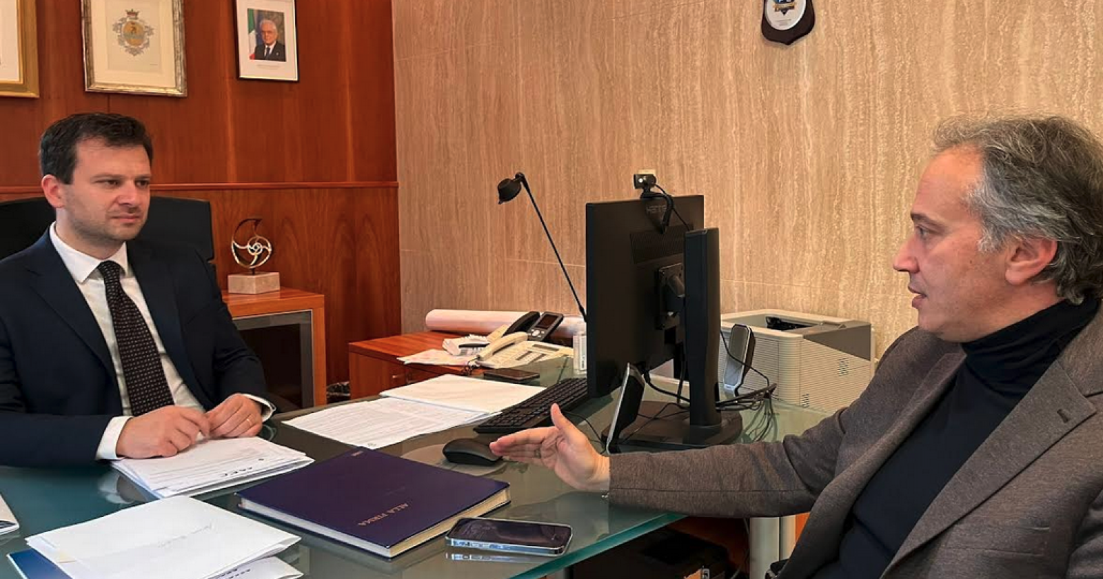 Intel, incontro del segretario regionale di Azione Pessolano con il presidente della Provincia di Potenza