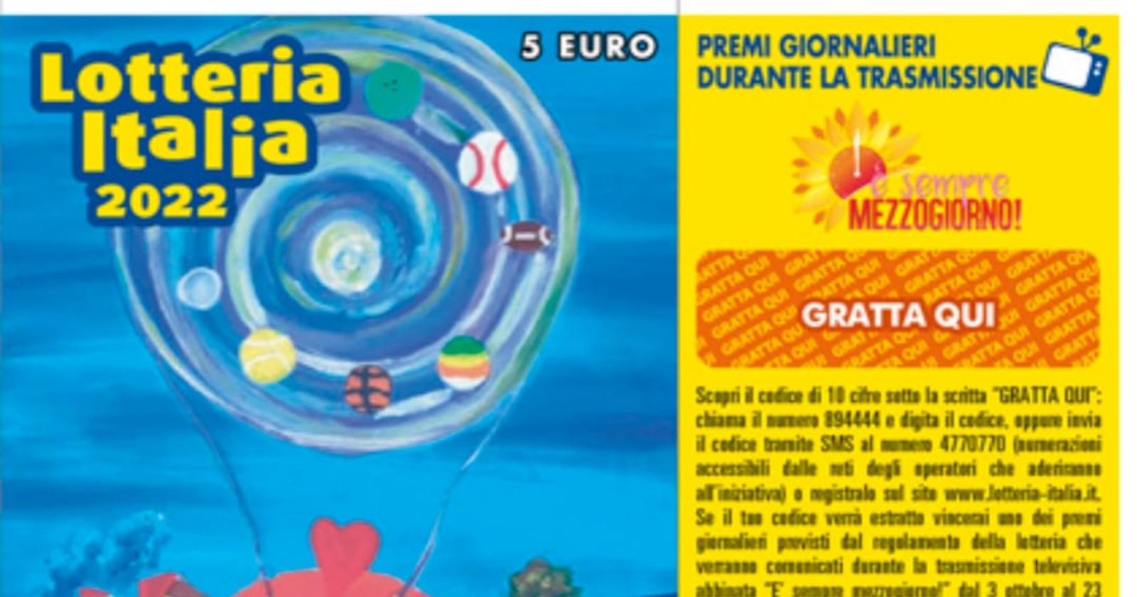 Lotteria Italia 22 - 23: Basilicata, Molise e Valle d'Aosta le regioni dove la fortuna si è tentata di meno