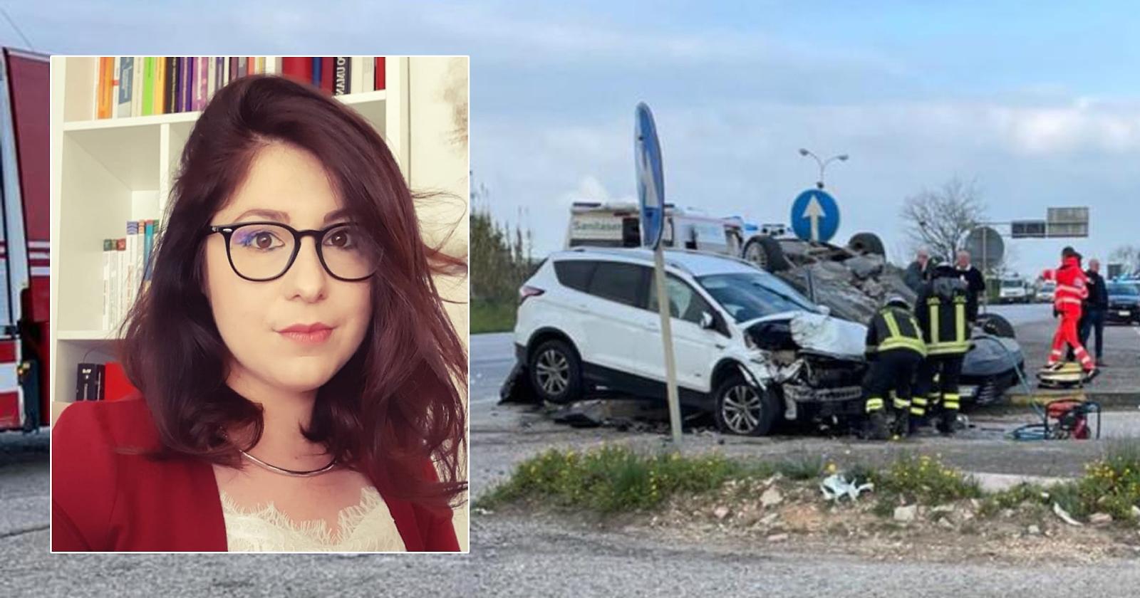 Il Molise piange Mariangela Iorio, la giovane psicoterapeuta morta nell'incidente stradale a Marina di Lesina
