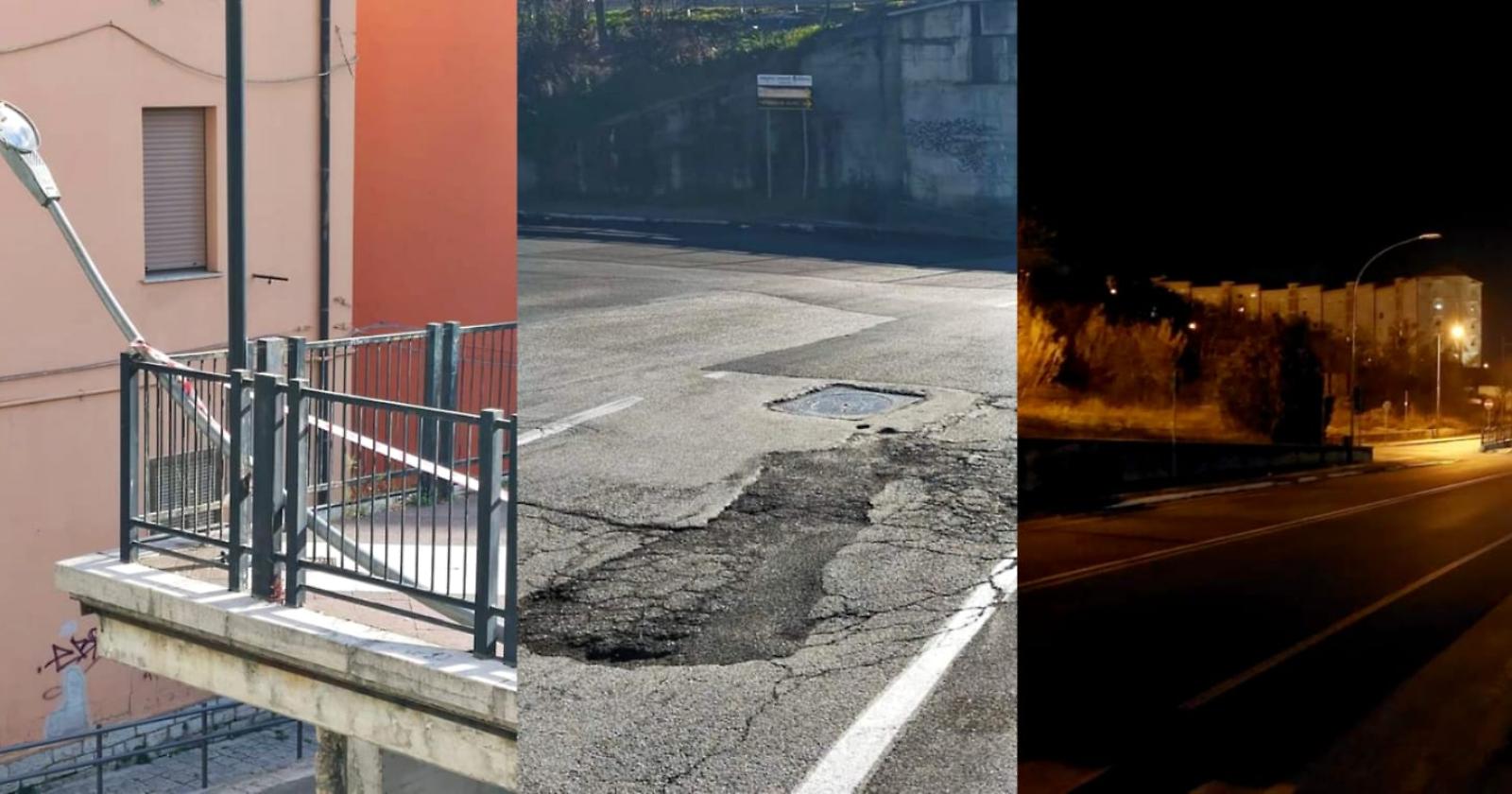 Potenza tra buche, 'oscurità' e raccolta dei rifiuti a singhiozzo: però arriva il bookcrossing 