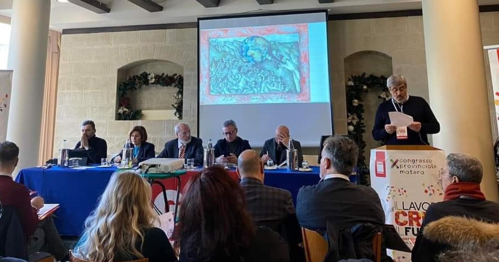 Cgil, Fernando Mega nuovo segretario generale della Camera del Lavoro di Matera