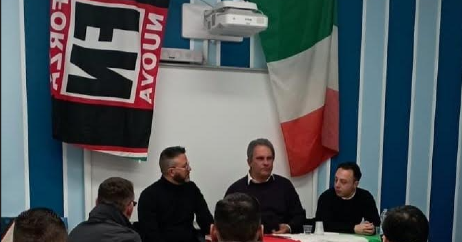 Forza Nuova riparte da San Severo, Fiore: "Siamo più vivi che mai, la sola opposizione al governo filoatlantico di Meloni"