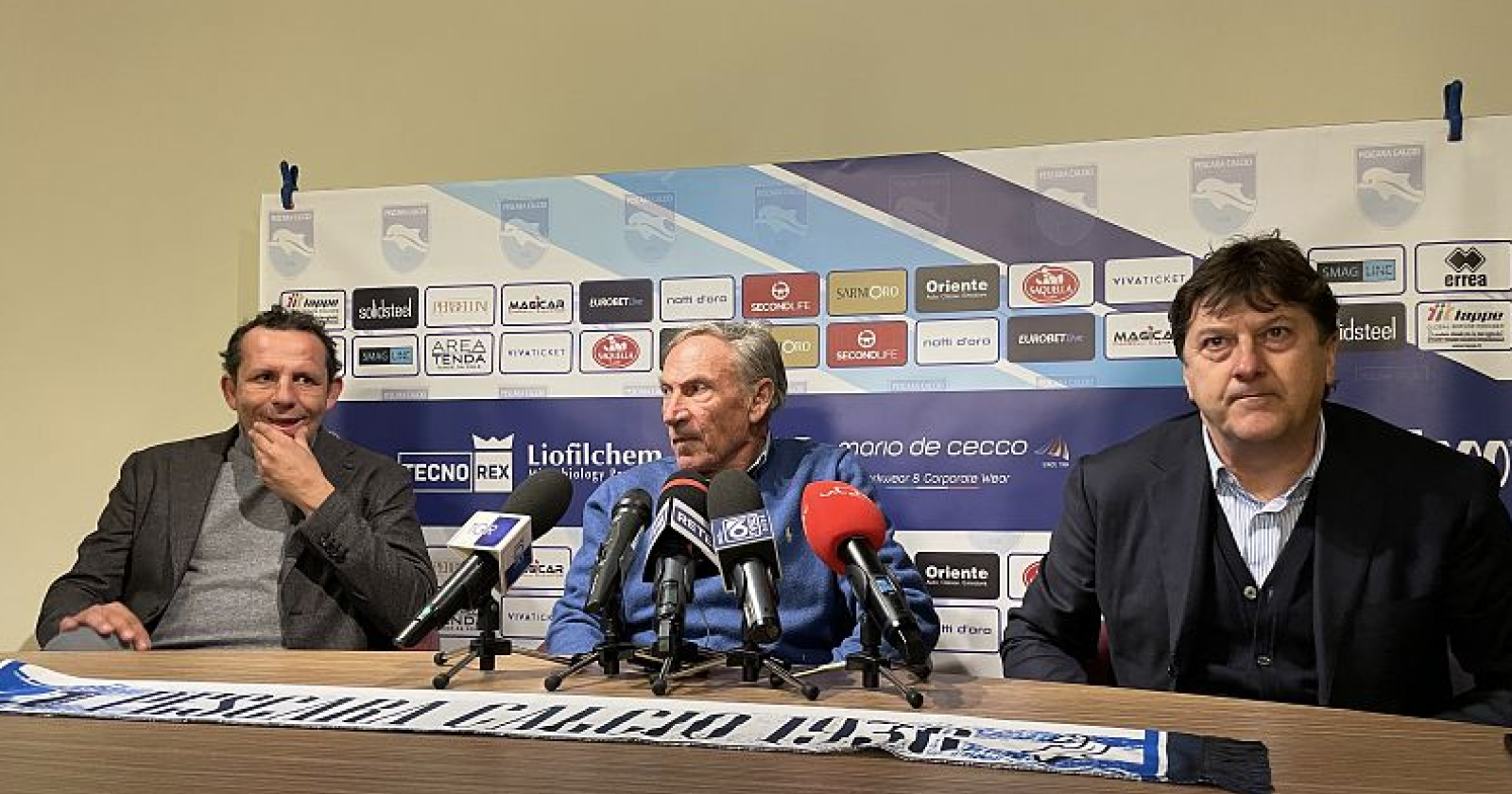 Zeman riparte da Pescara, dimenticando «la brutta esperienza vissuta a Foggia l'anno scorso»