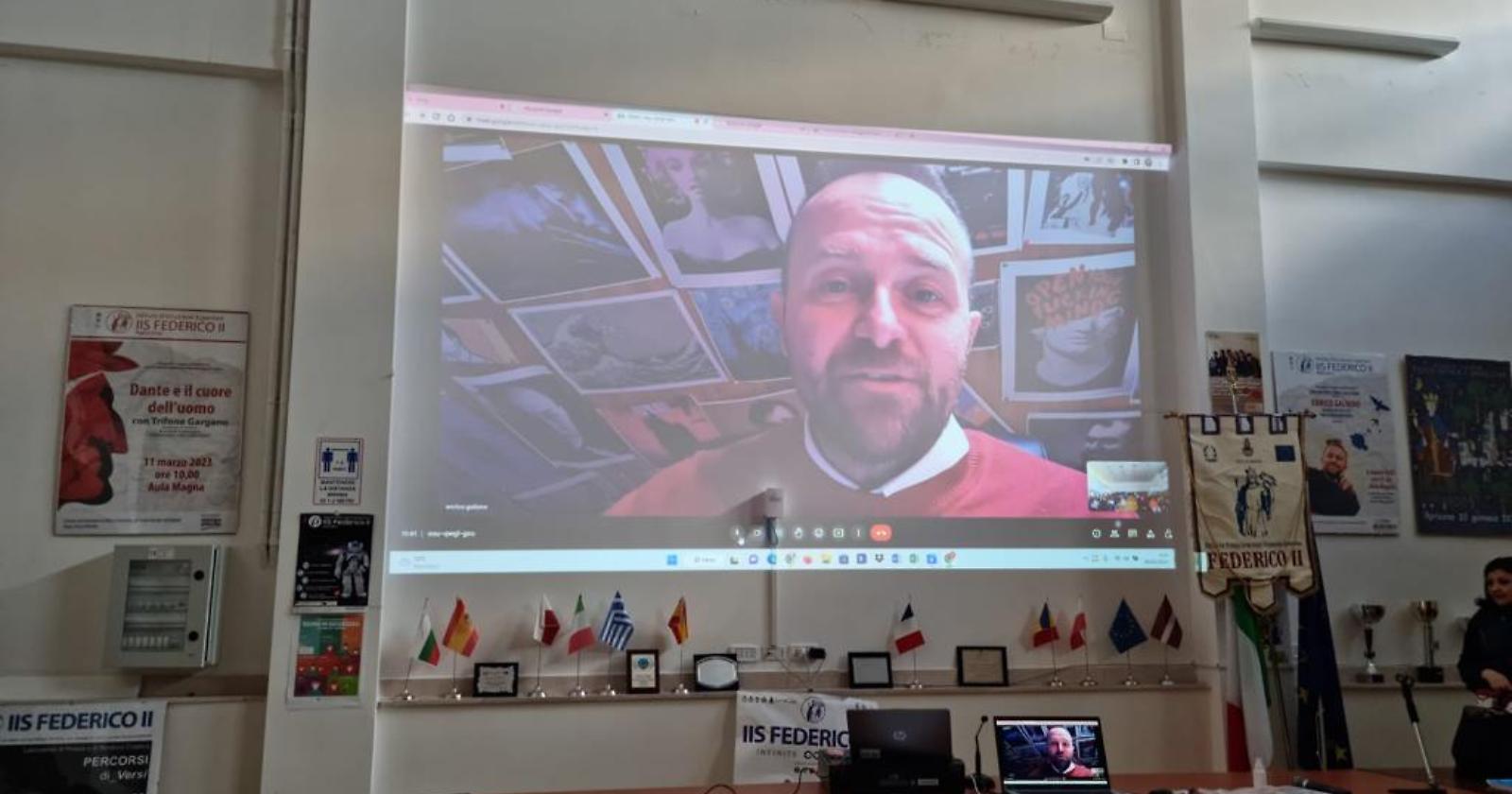 Leggere all’IIS 'Federico II': incontro con Enrico Galiano
