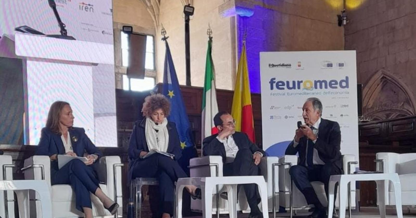 Bardi al Festival Euromediterraneo dell'economia per raccontare il modello Basilicata