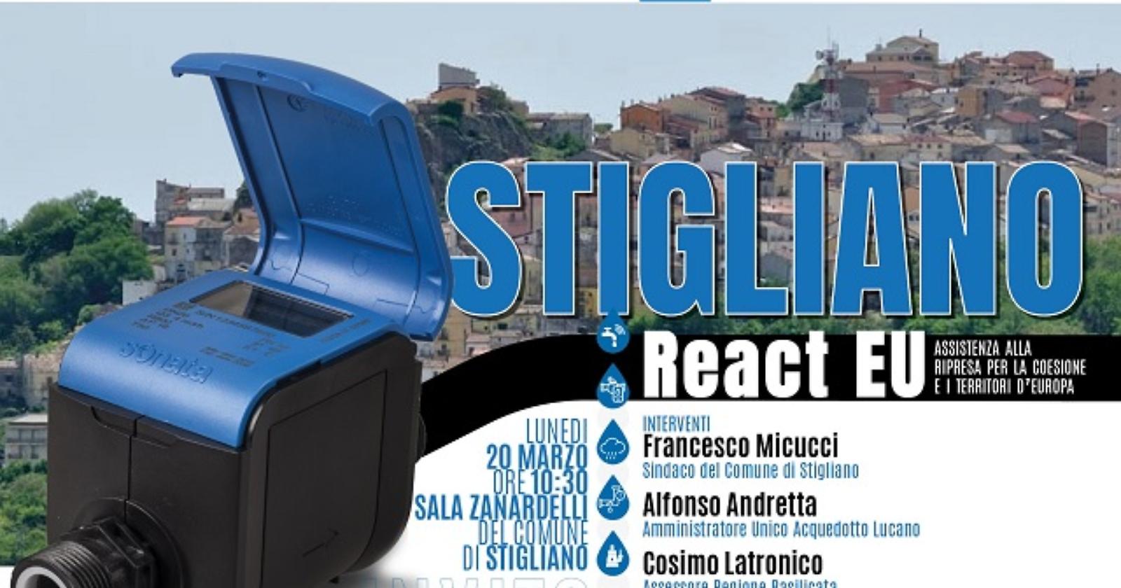 Da Stigliano Acquedotto Lucano lancia un progetto per la riduzione delle perdite