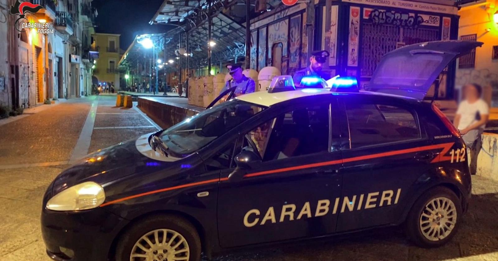 Custodia cautelare dai Carabinieri di Foggia per tre minorenni accusati di omicidio di un militare 23enne