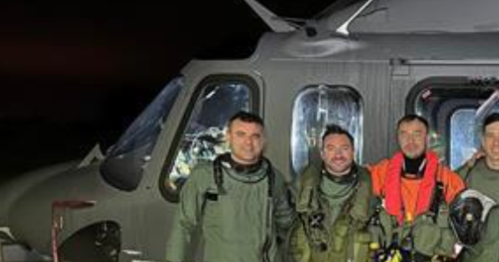 Soccorso al volo dell'Aeronautica militare su un mercantile turco nelle acque del Gargano