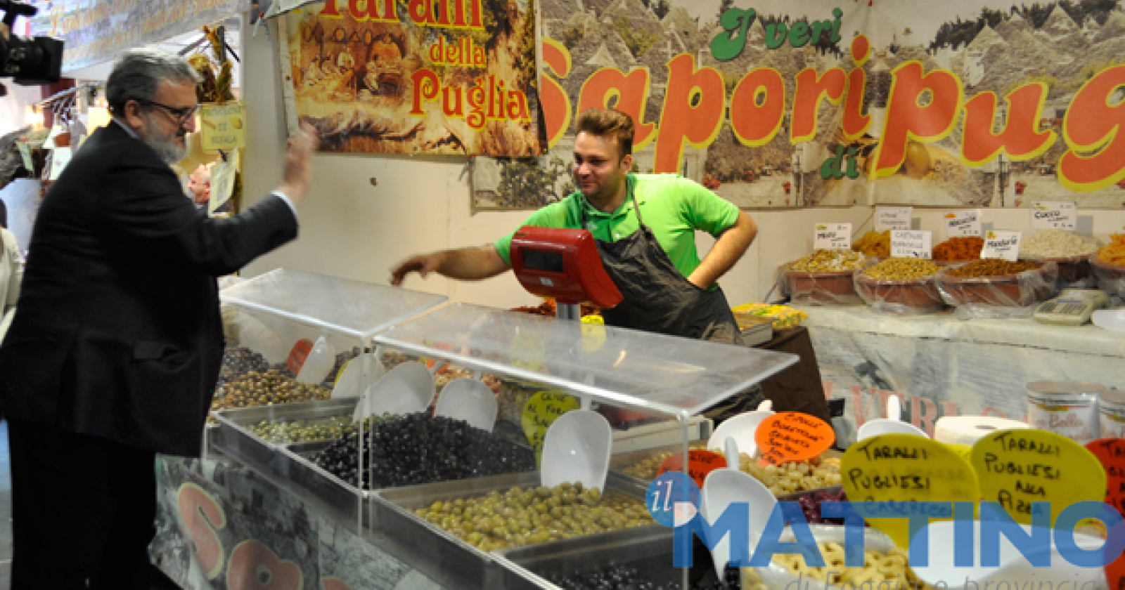 Emiliano, Foggia e la Fiera delle poltrone
