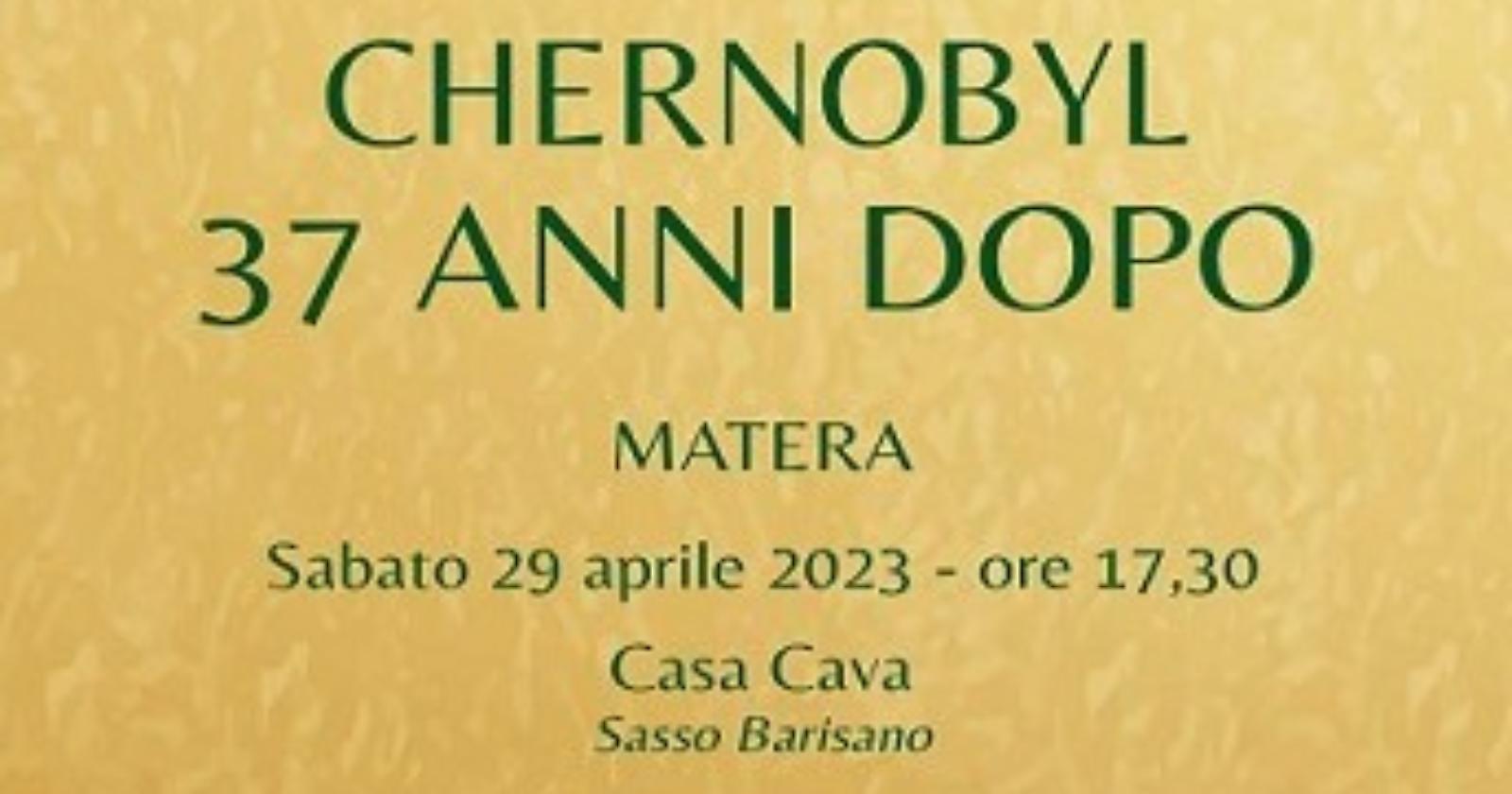 Chernobyl 37 anni dopo: a Matera l'iniziativa promossa dall’associazione “Accoglienza senza confini”