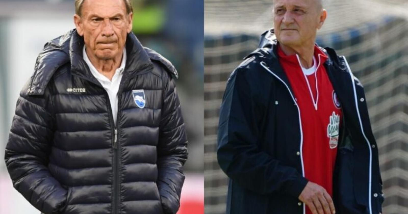 Sfida all'ultimo gol tra Delio Rossi e Zdenek Zeman per l'andata delle due semifinali dei play-off 