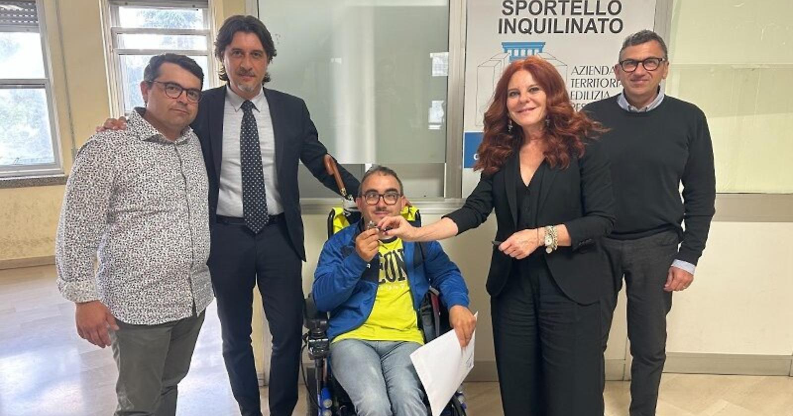Mitigare la necessità abitativa: l’Ater di Matera ha consegnato le chiavi di 5 alloggi 