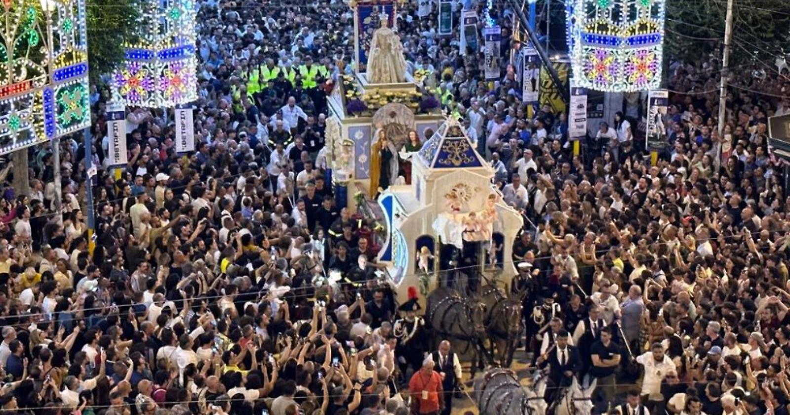 Festa della Bruna a Matera, la soddisfazione del sindaco Bennardi: "Un successo per la comunità"
