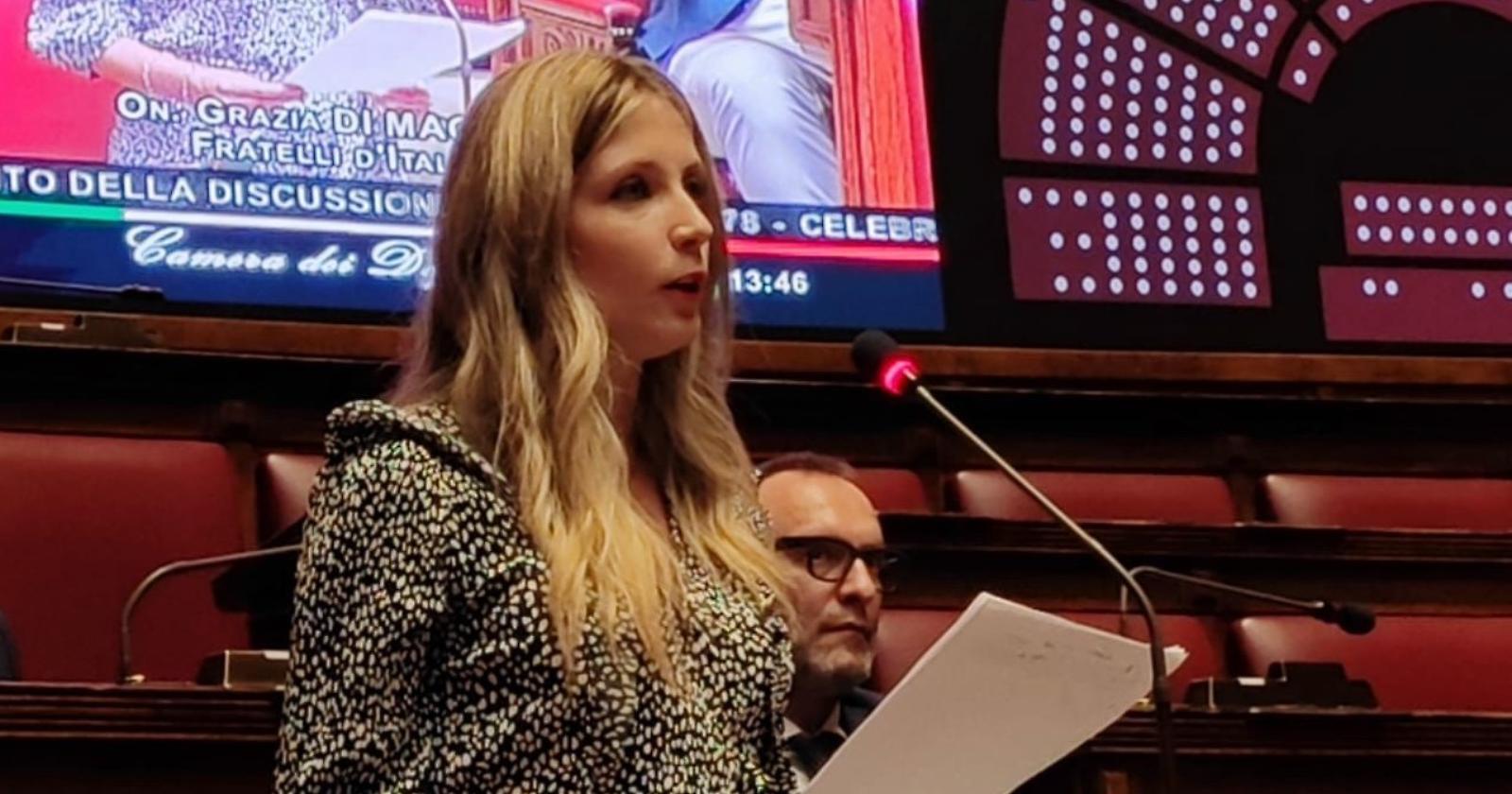 Commissione parlamentare per l’infanzia e l’adolescenza: c'è la deputata di FdI Grazia Di Maggio