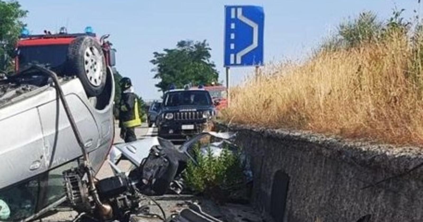 Sulla Potenza - Melfi l'ennesimo incidente. Bilancio pesante: due morti e un ferito grave