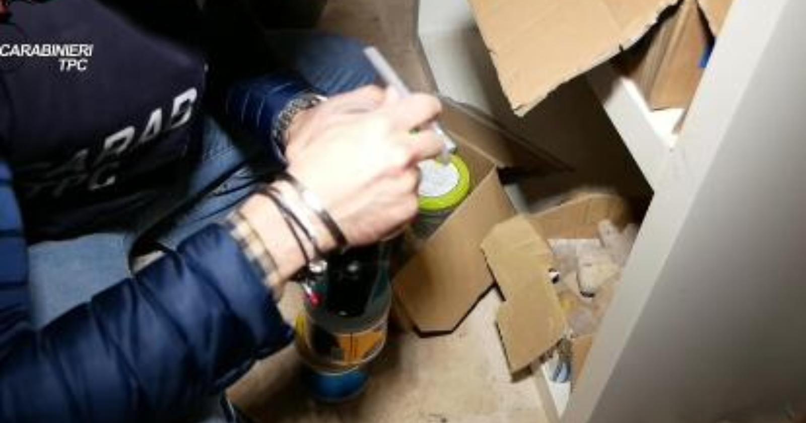 Beni archeologici trafugati, vasta operazione dei Carabinieri tra Campania, Puglia e Basilicata