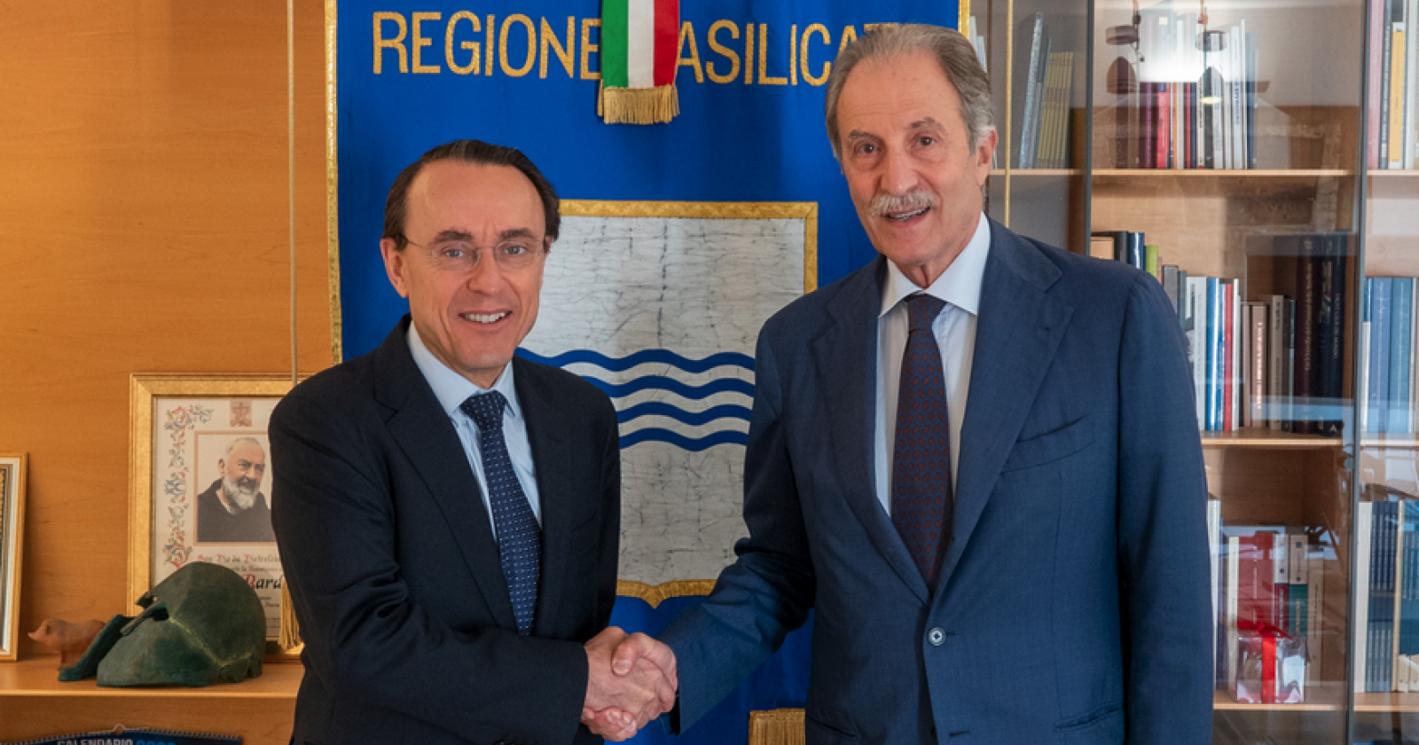 Il nuovo questore in visita dal governatore Bardi