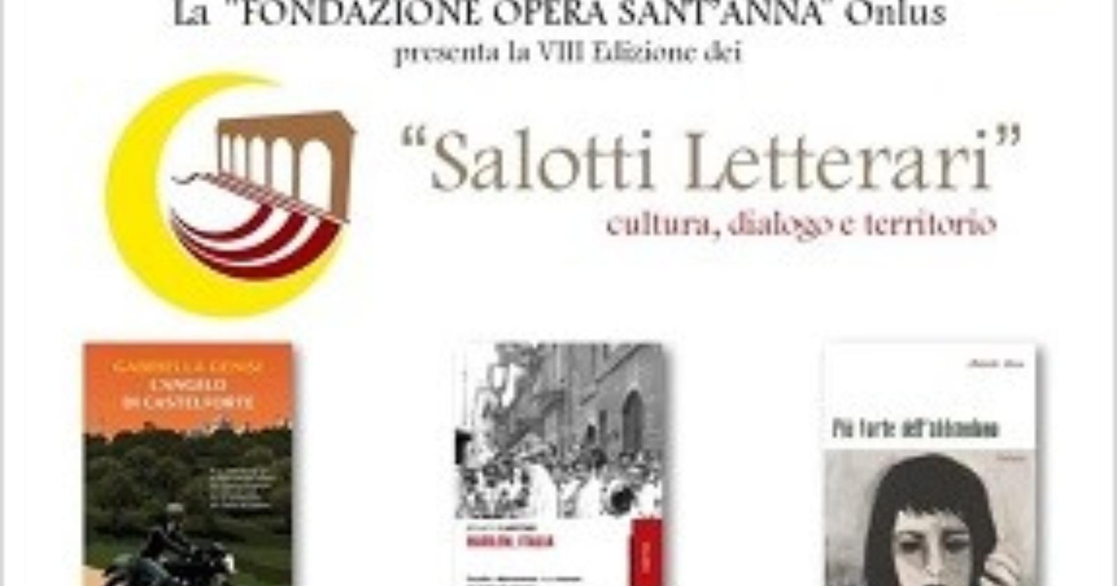 Ritornano a Lavello i salotti letterari a cura della Fondazione Opera Sant’Anna