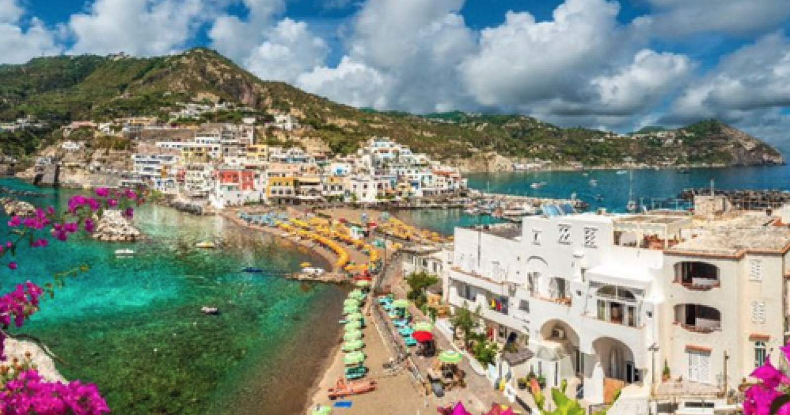 Viaggio lungo le coste della Campania e della Grande Lucania e del loro sogno del mare d'inverno. Ischia