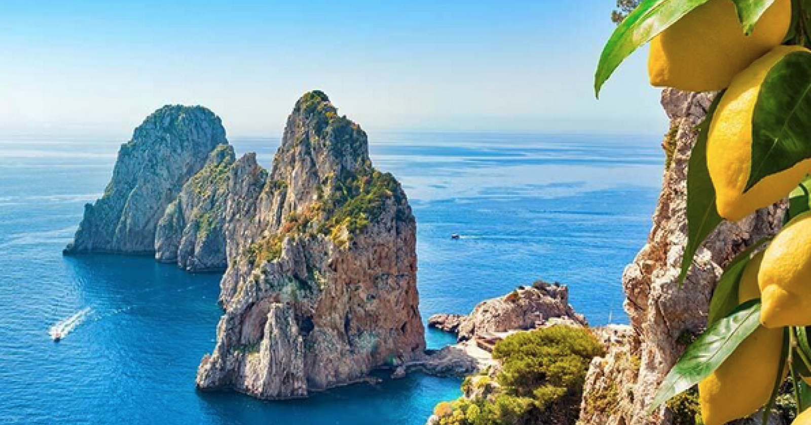 Viaggio lungo le coste della Campania e della Grande Lucania e del loro sogno del mare d'inverno. La più esclusiva tra le isole: Capri