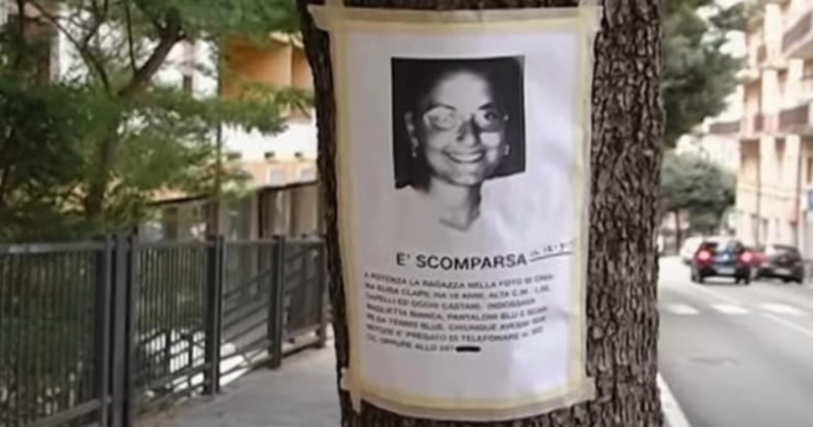 Caso Claps: il prossimo 12 settembre saranno esattamente 30 anni dalla scomparsa di Elisa