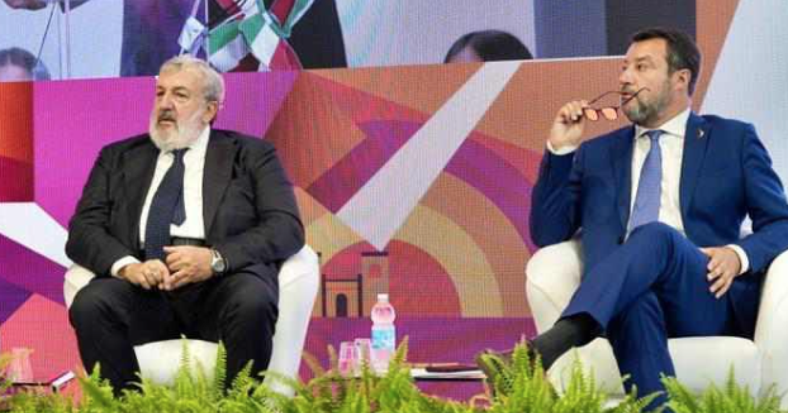 Emiliano apre a Salvini il Ponte sullo Stretto: «Può lavorarci l'Ilva»