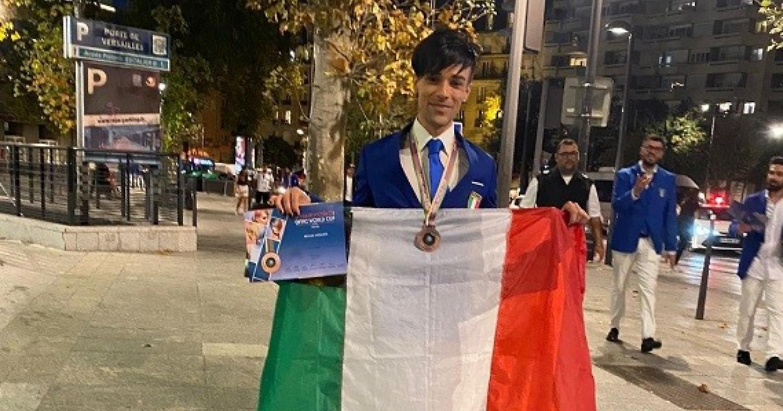 Da Fardella a Parigi: la storia di Biagio Coringrato, terzo ai campionati mondiali Hairworld
