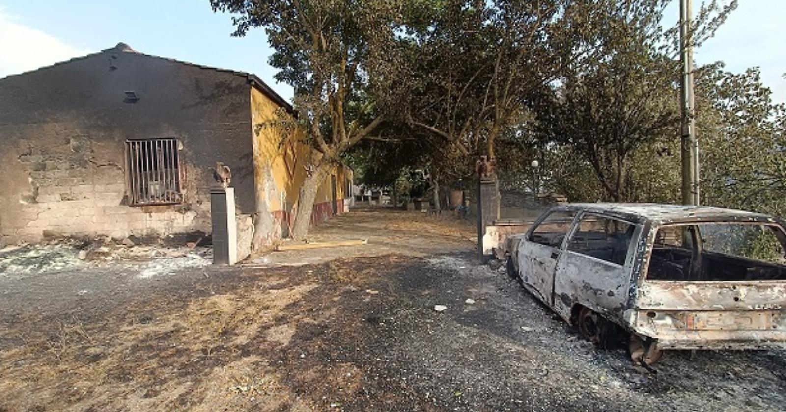 Il caso degli incendi dolosi a Banzi, l'indignazione del sindaco Caffio: "Basta, fermatevi"