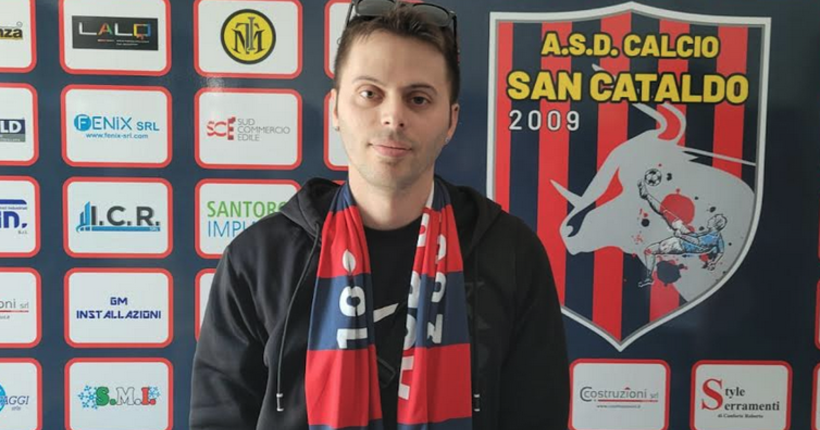 Alla scoperta dell'inno dell'Asd Calcio San Cataldo firmato da Vincenzo Sabato, in arte Crick
