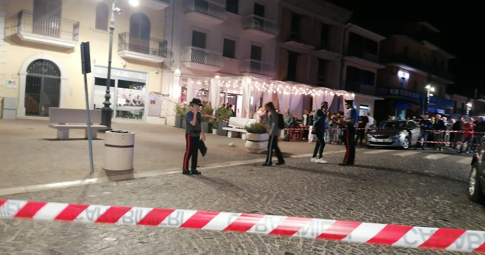 Sabato sera di terrore a Grottaminarda per decine di persone: ucraino ucciso in centro a colpi di pistola