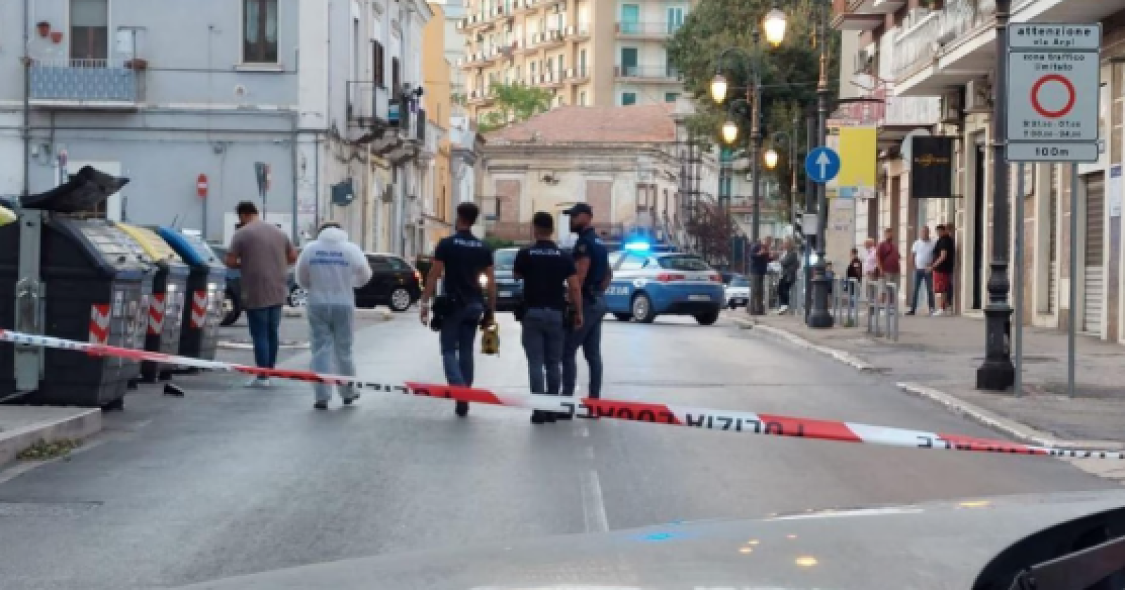 Agguato a Foggia: ferito a colpi di pistola un ragazzo di 23 anni 