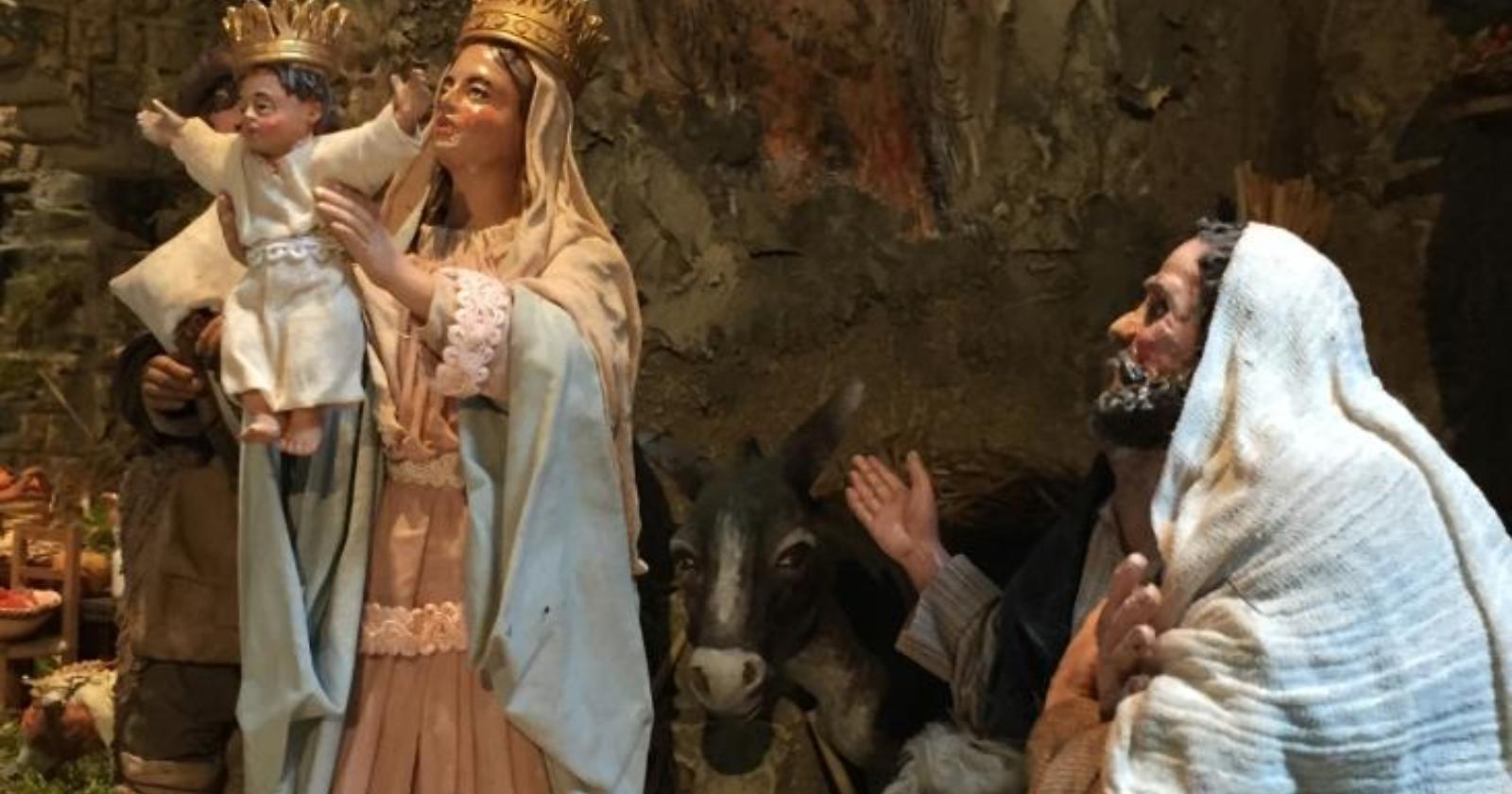Il presepe monumentale lucano sbarca a Siena 
