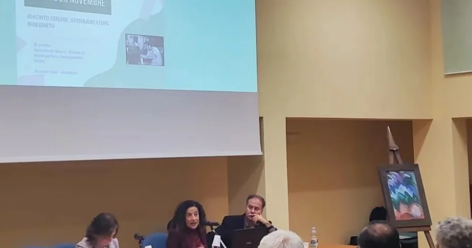 A Melfi un grande successo per 'Giacinto Cerone, sperimentatore irrequieto' organizzato dall'Associazione Nitti