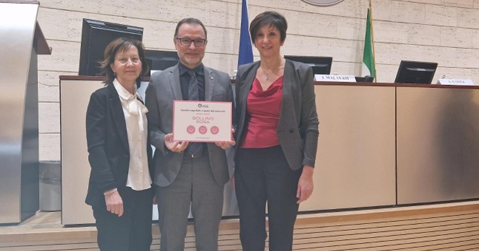 Salute della donna e di genere, 'Tre bollini Rosa' per il San Carlo di Potenza 