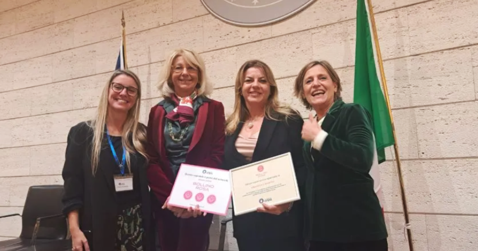 Il Crob di Rionero ottiene i Tre bollini rosa della Fondazione Onda e si conferma women friendly