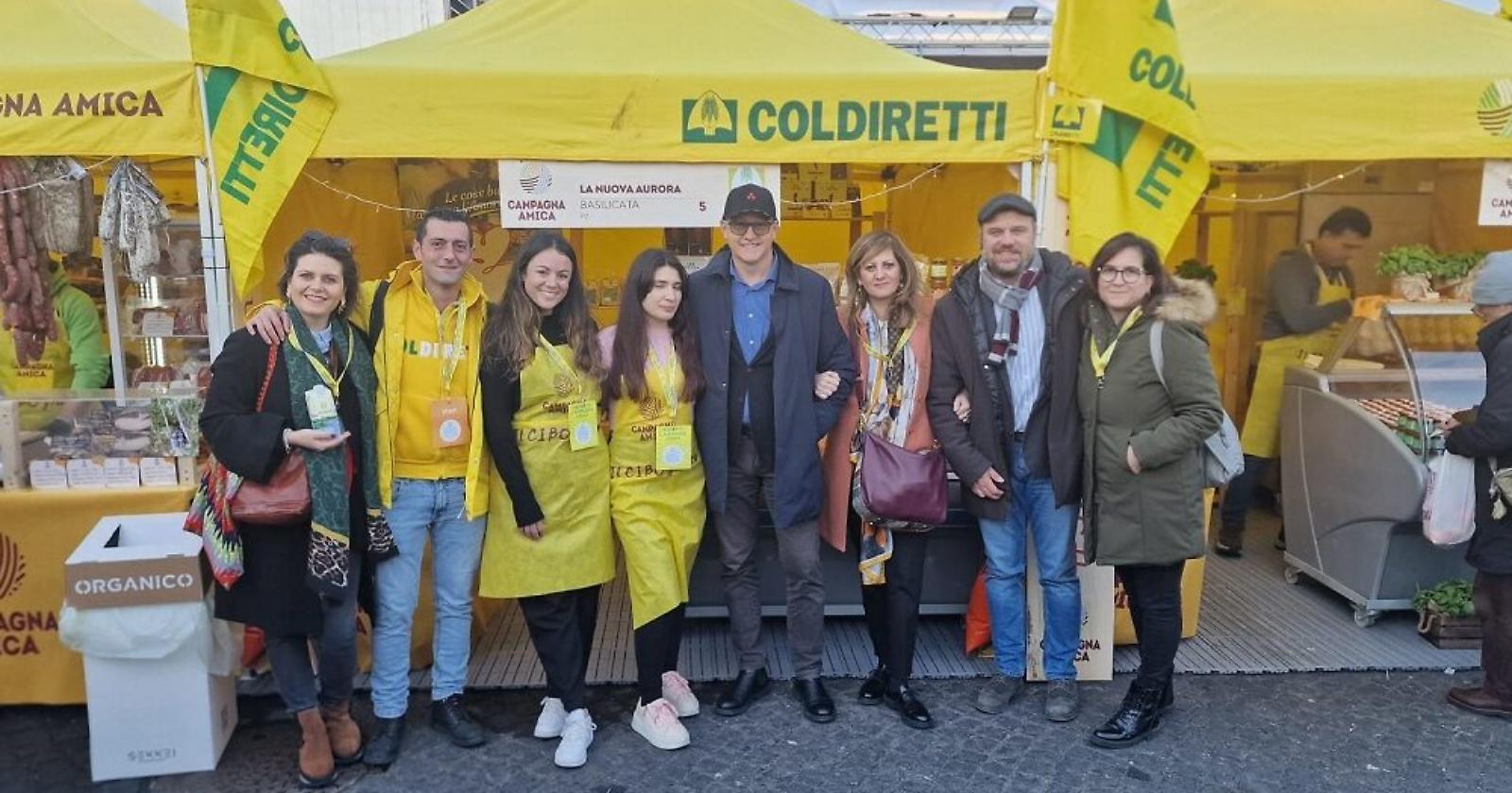  Villaggio contadino di Natale della Coldiretti: a Napoli il meglio dei prodotti lucani 